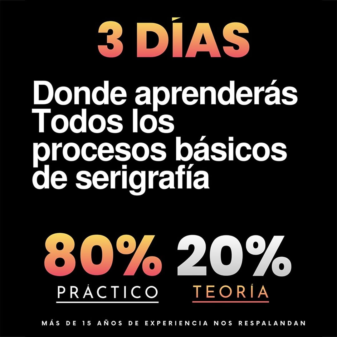 CURSO SERIGRAFÍA